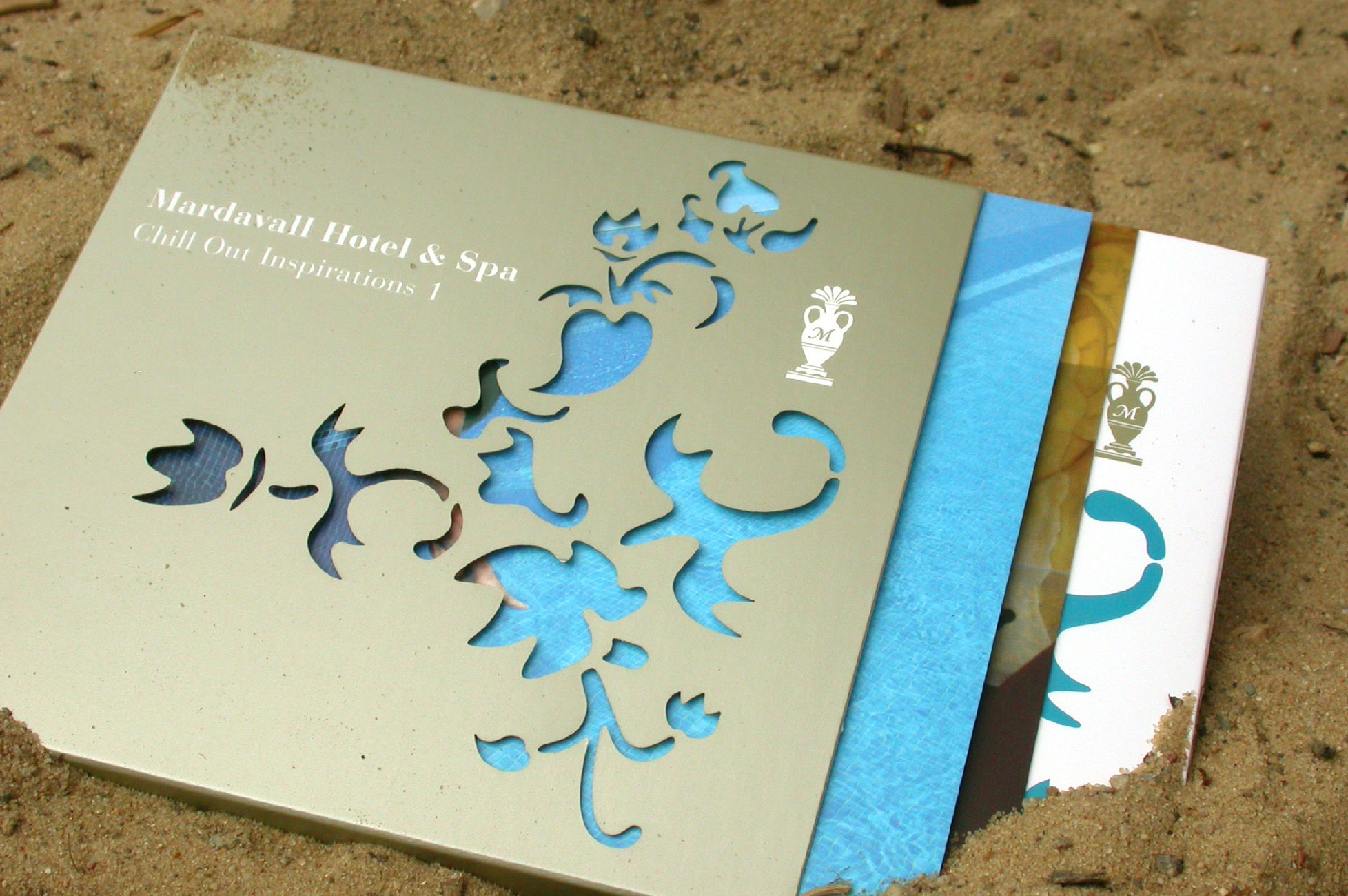 Mardavall Hotel & Spa - CD box with laser cut