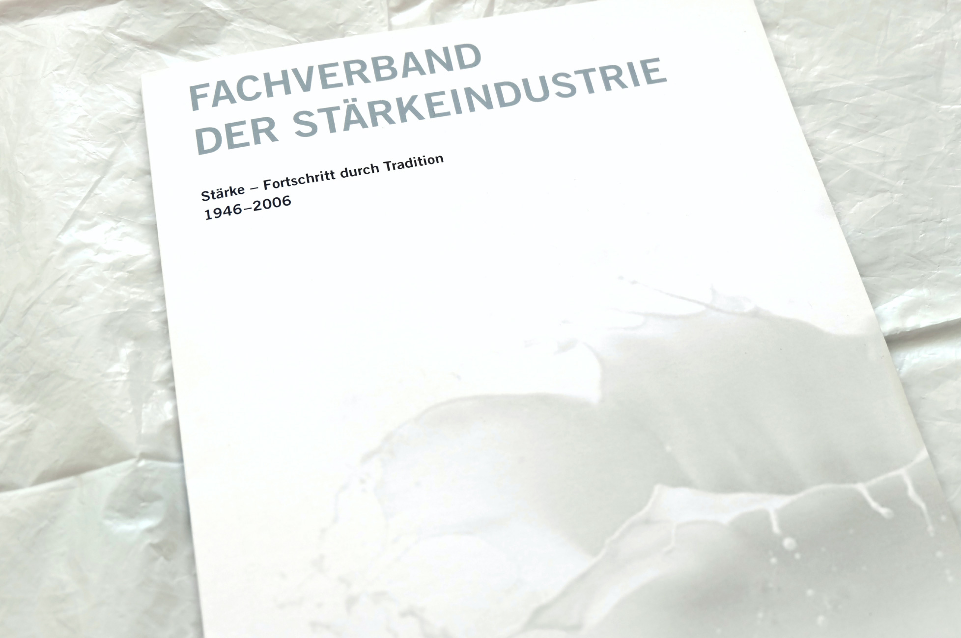 Fachverband der Stärkeindustrie - brochure cover Fachverband der Stärkeindustrie - brochure cover