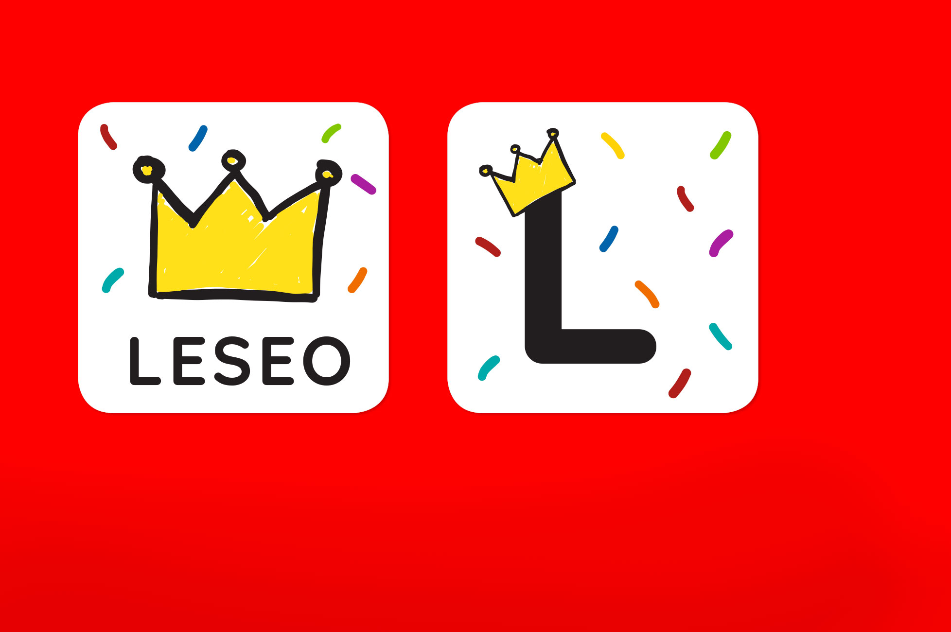 Leseo – app icons, design 1