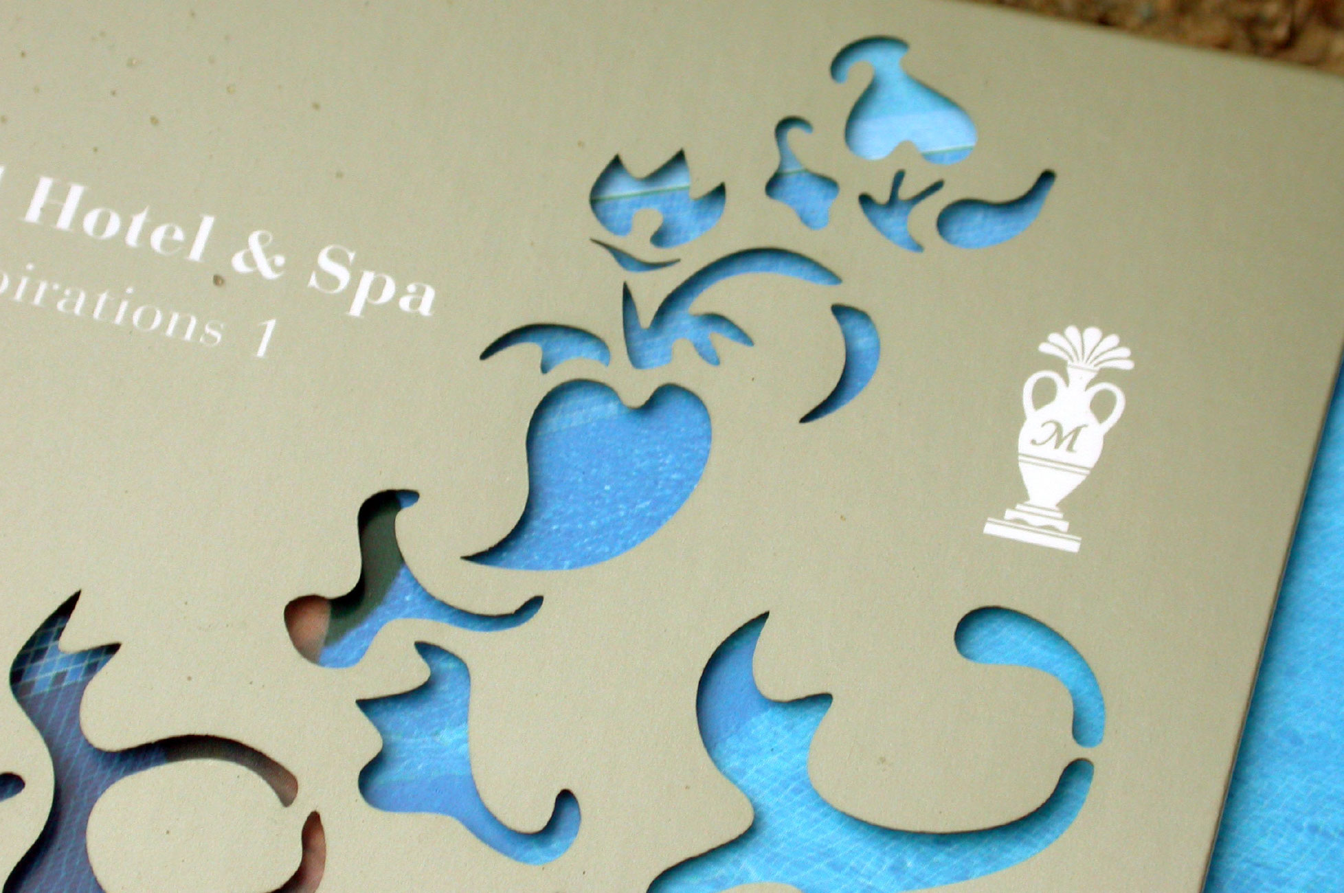 Mardavall Hotel & Spa - detail laser cut
