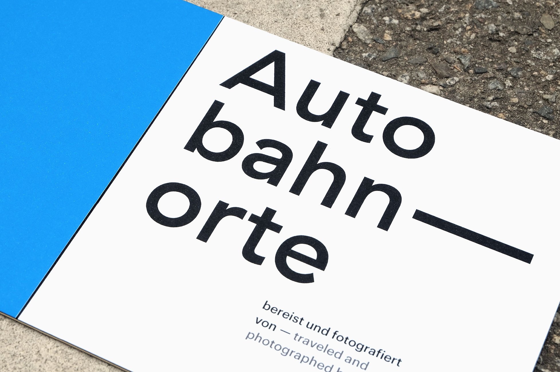 Autobahnorte – Innentitel