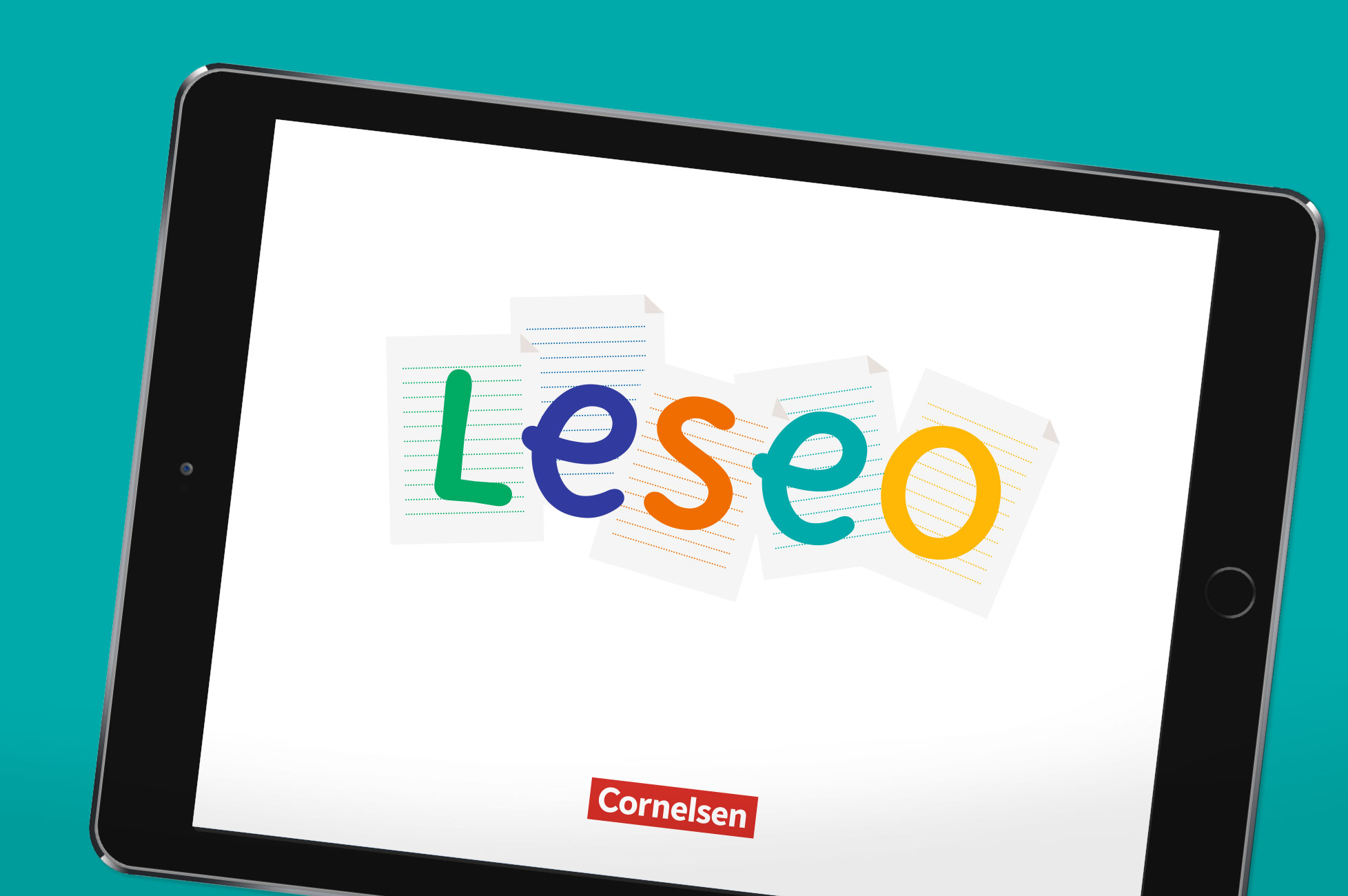 Leseo – splash screen, design 2