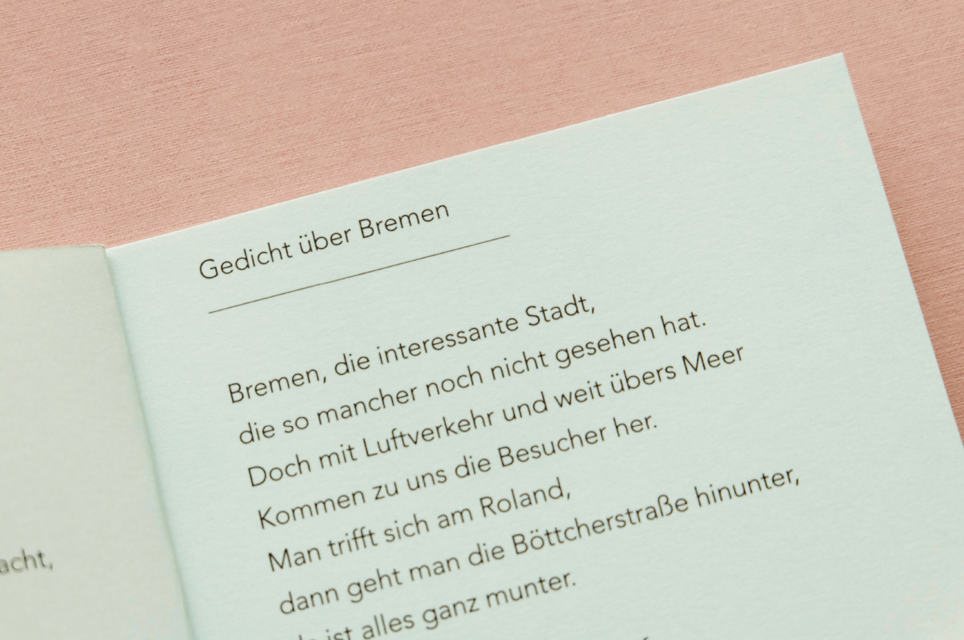 Charlotte Unger - Gedichtband Innenseiten