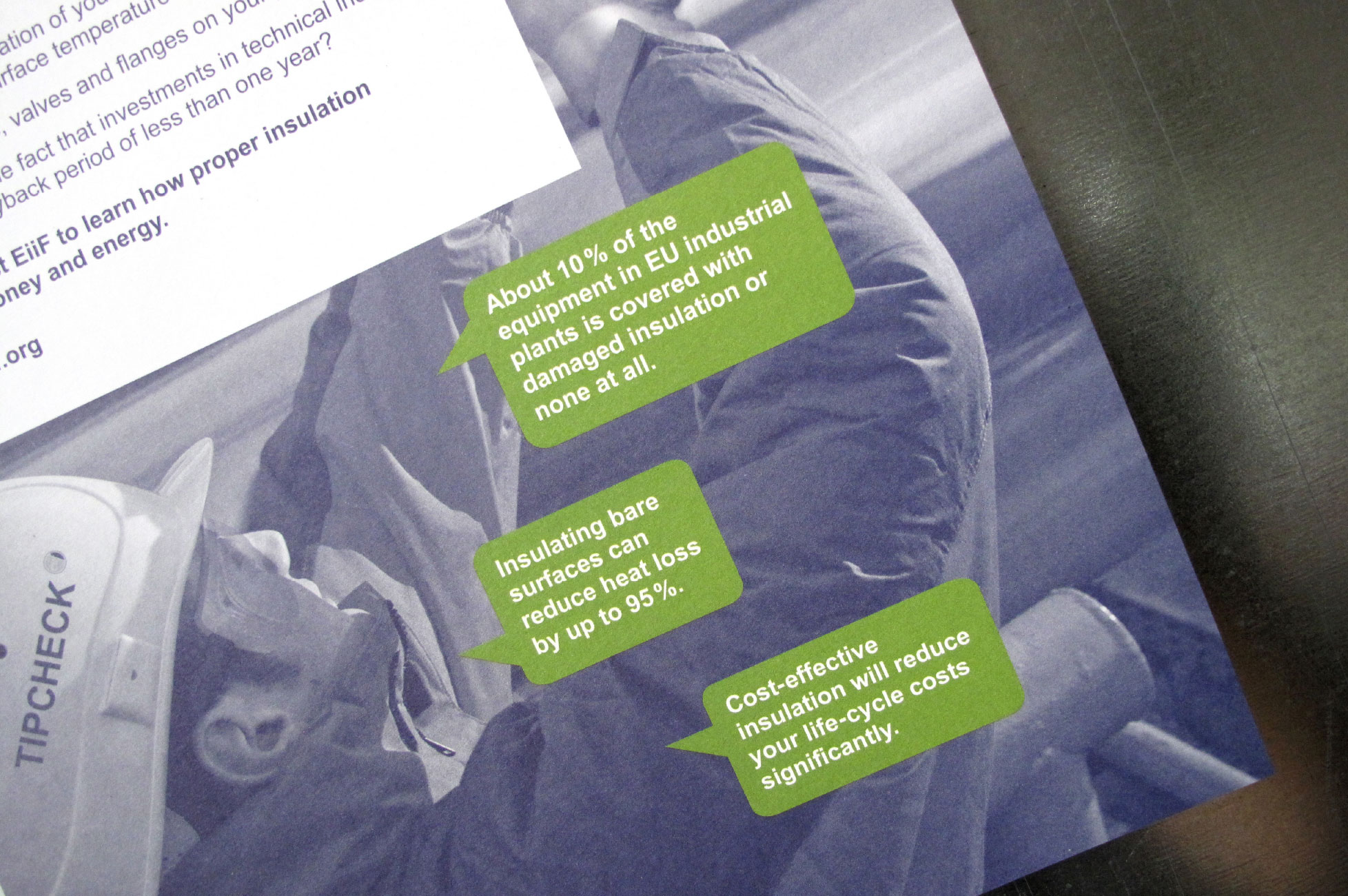 EiiF - Broschüre „Tipcheck“, Detail