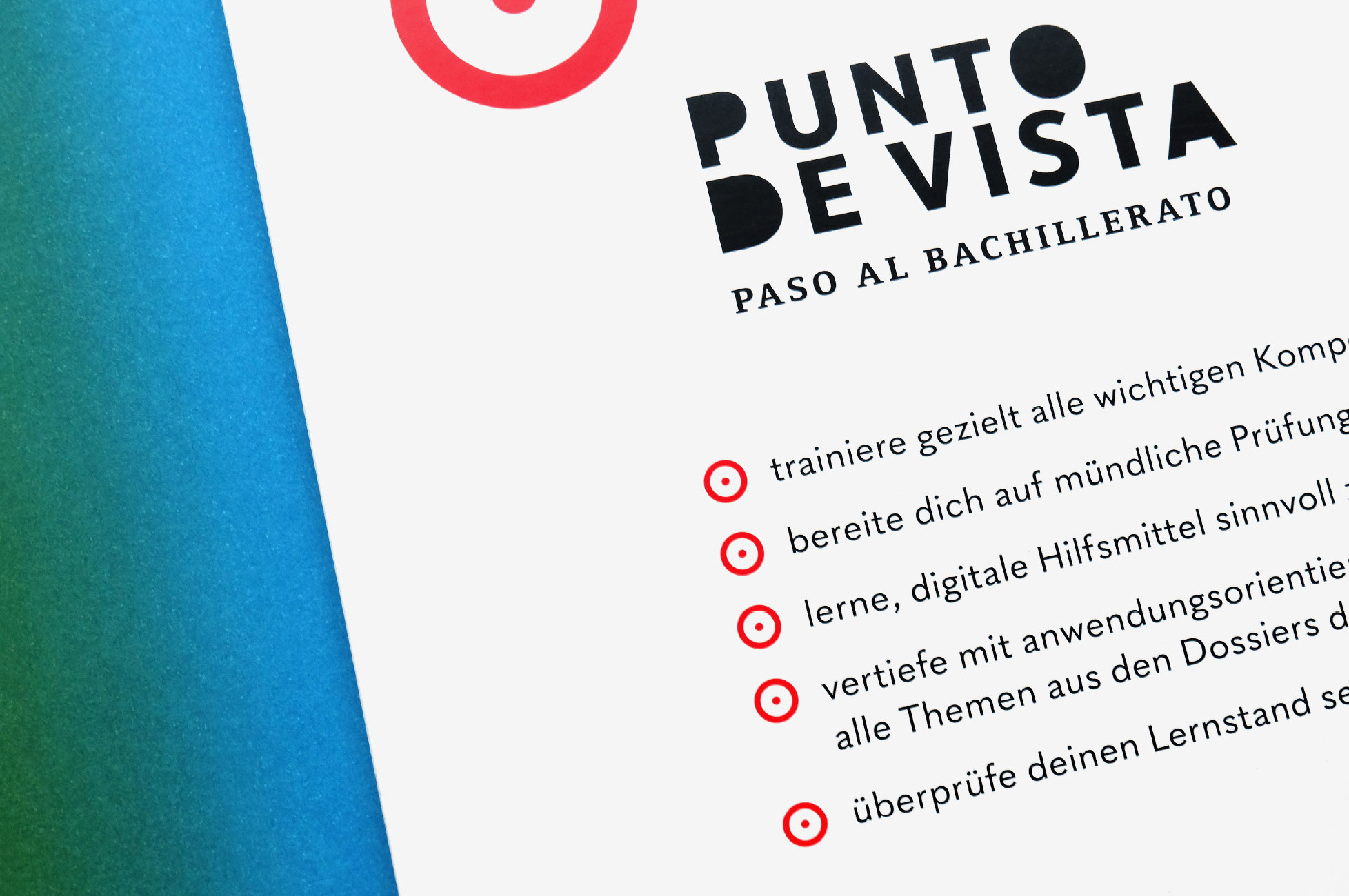 Punto de Vista – Back cover