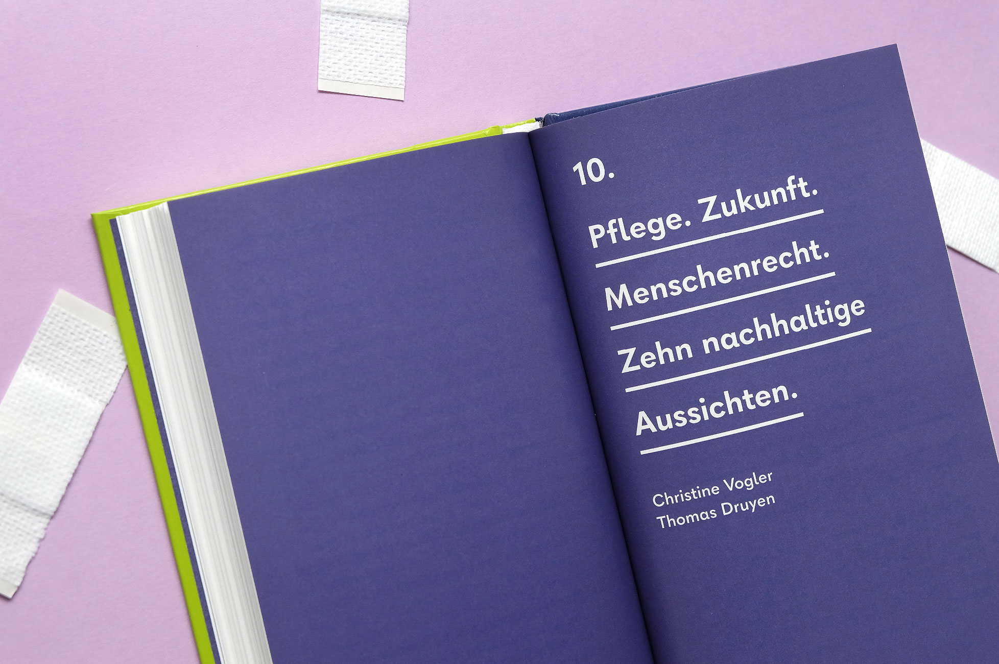 Pflege. Zukunft. Menschenrecht. – Kapitelauftakt Pflege. Zukunft. Menschenrecht. – Kapitelauftakt