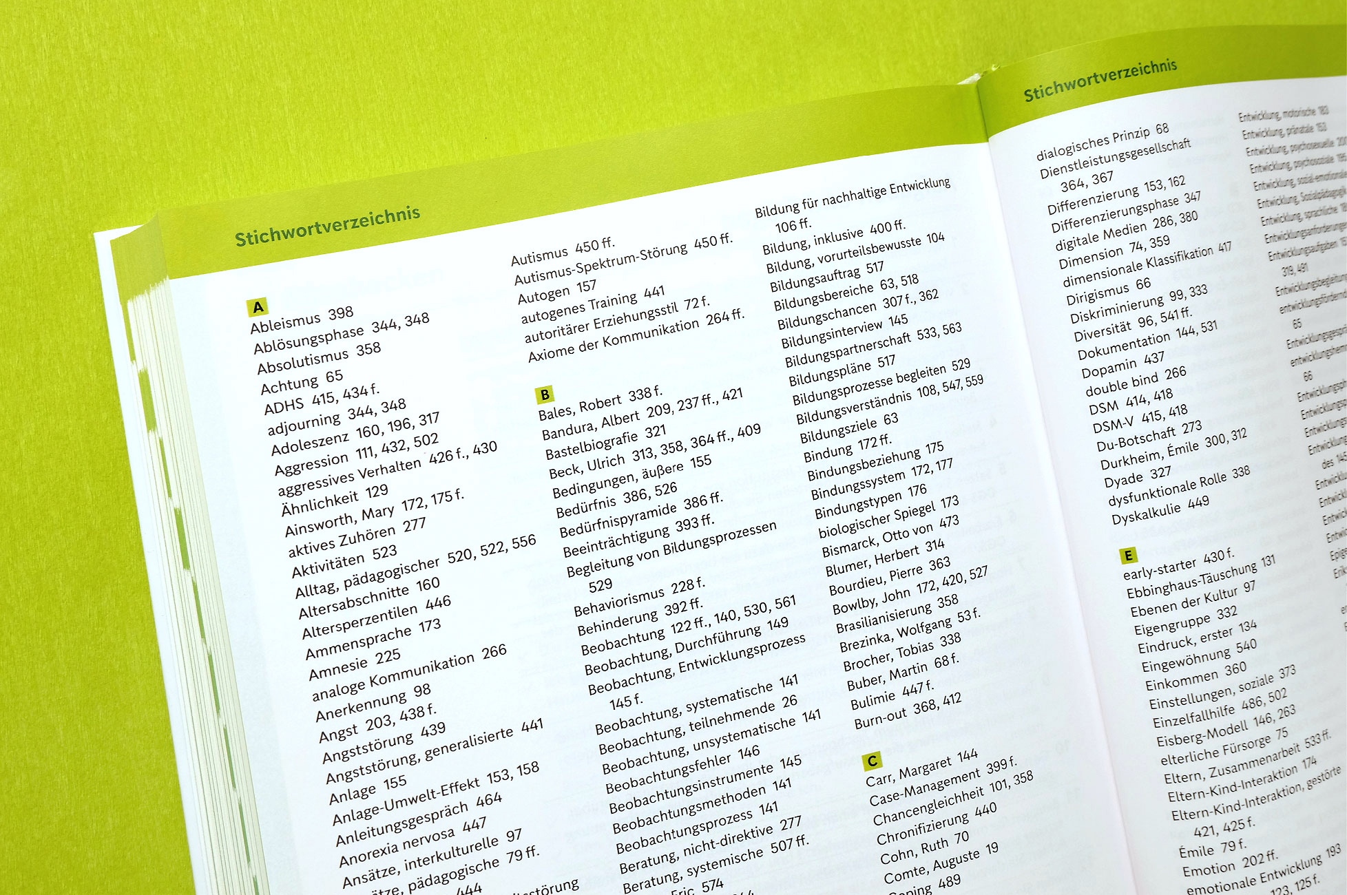 WeiterWissen – Index